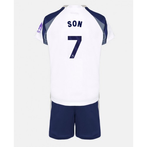 Tottenham Hotspur Son Heung-min #7 Replica Home Stadium Kit for Kids 2025-26 Short Sleeve (+ pants) Tottenham Hotspur Son Heung-min #7 Replica Home Stadium Kit for Kids 2025-26 Short Sleeve (+ pants)